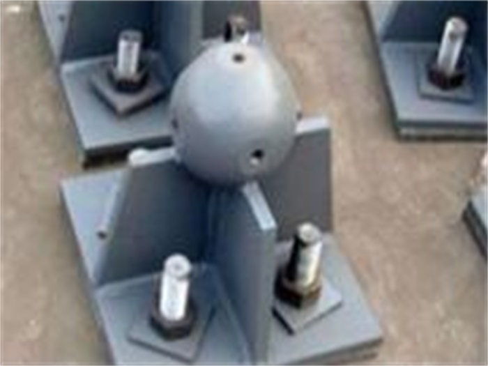 蛟河螺栓球网架支座